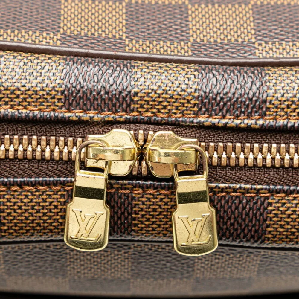 LOUIS VUITTON Brown Damier Leather Shoulder Bag - Picture 5 of 8